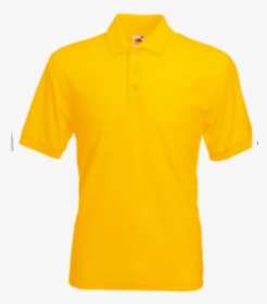 Polo Yellow T-shirt, HD Png Download, Transparent PNG