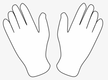 White Mime Gloves , Png Download - Gloves White Png, Transparent Png, Transparent PNG