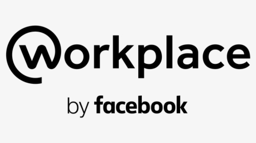 Workplace From Facebook Lock Up Black Png - Workplace By Facebook Logo, Transparent Png, Transparent PNG