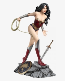 Yamato Dc Comics Wonder Woman Statue Luis Royo - Wonder Woman Fantasy Figure, HD Png Download, Transparent PNG