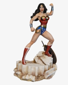 Wonder Woman Super Powers Tweeterhead Statue - Tweeterhead Wonder Woman, HD Png Download, Transparent PNG