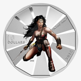 Wonder Woman Silver Coin, HD Png Download, Transparent PNG