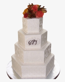 Transparent Wedding Cakes Png - Wedding Cake Hexagon, Png Download, Transparent PNG