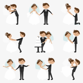 Wedding Invitation Clip Art - Dessins Mignons Mariage, HD Png Download, Transparent PNG