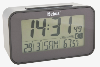 Transparent Digital Alarm Clock Png - Radio Clock, Png Download, Transparent PNG
