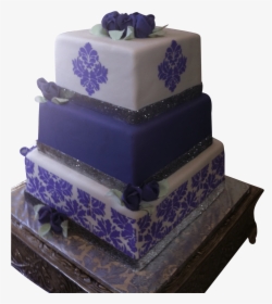 Purple Dazzle Wedding Cake - Cake Decorating, HD Png Download, Transparent PNG