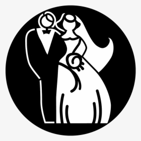Apollo Wedding Couple A Gobo   Data-large Image //cdn - Illustration, HD Png Download, Transparent PNG