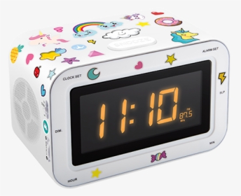 Dual Radio Alarm Clock Rr30bcunicornstick Bigben Kids - Unicorn Alarm Clocks, HD Png Download, Transparent PNG