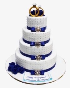 Engagement Two Layer Cake, HD Png Download, Transparent PNG