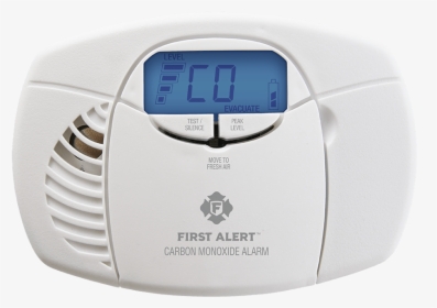Battery-operated Carbon Monoxide Alarm With Backlit - First Alert, HD Png Download, Transparent PNG