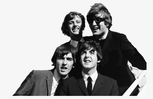 Download The Beatles Png *u* Es Una Recopilación De - Beatles Black And White, Transparent Png, Transparent PNG