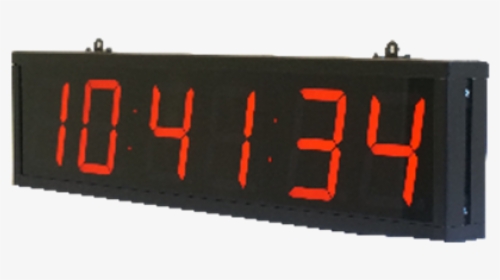 Ntp Digital Clock For Industries 6 Digit - Led Display, HD Png Download, Transparent PNG