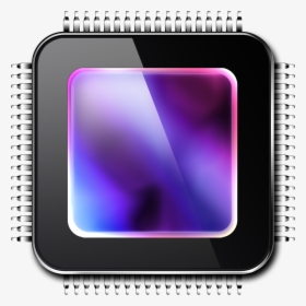 Cpu, Electronic, Microprocessor Icon - Cpu Icon Png, Transparent Png, Transparent PNG