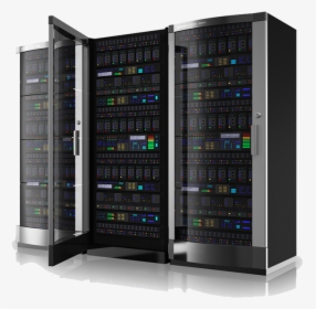 Data Center Servers 3d - Computer Server Rack, HD Png Download, Transparent PNG