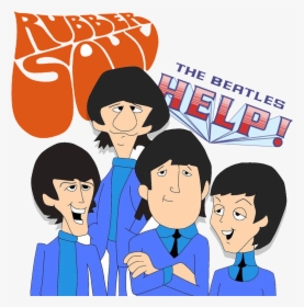 Beatles Cartoon, HD Png Download, Transparent PNG