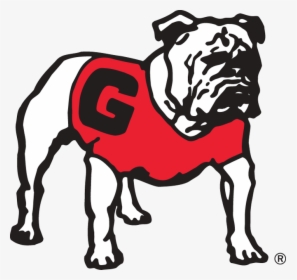 Georgia Bulldog Football Logo Free Best On Transparent - Georgia Bulldogs Uga Logo, HD Png Download, Transparent PNG
