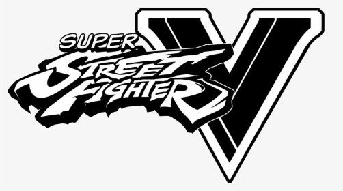 Street Fighter V Logo White, HD Png Download, Transparent PNG