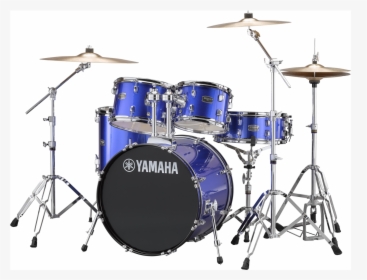 Yamaha Drum Set Blue, HD Png Download, Transparent PNG