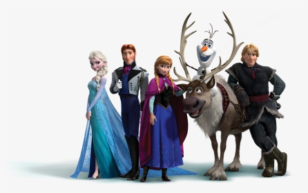 teksten animatie Commandant Frozen Elsa Anna Olaf Sven And Kristoff, HD Png Download , Transparent Png  Image - PNGitem