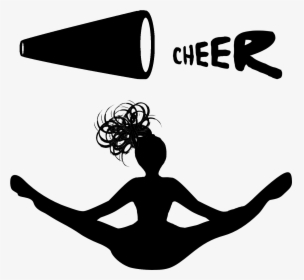 Download Cheerleading Png Image With No Background - Transparent Background Cheerleader Logo, Png Download, Transparent PNG