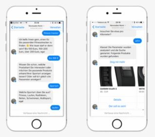 Messenger Chatbot Novomind Iagent - Customer Service Chatbot Messenger, HD Png Download, Transparent PNG
