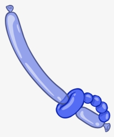 Club Penguin Wiki - Balloon Sword Clipart, HD Png Download , Transparent  Png Image - PNGitem