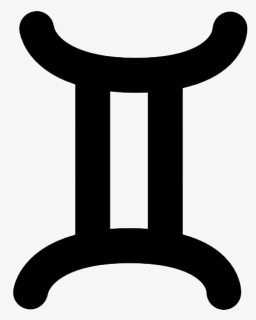 Gemini Zodiac Sign Symbol - Gemini Zodiac Sign Png, Transparent Png, Transparent PNG