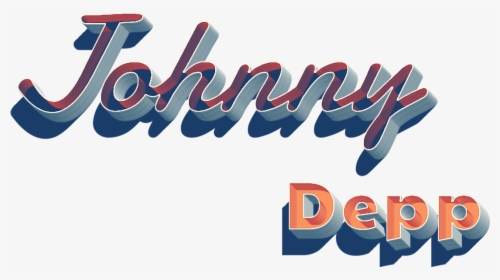 Johnny Depp Png Pics - Johnny Depp Logo Png, Transparent Png, Transparent PNG