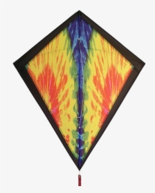 Image Of Tie Dye Diamond Kite - Kite, HD Png Download, Transparent PNG