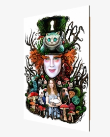 We Are All Mad Here, Alice In Wonderland, Alice, Rabbit, - Alice In Wonderland Diamond Painting, HD Png Download, Transparent PNG