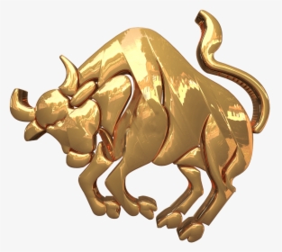 Zodiac Taurus Golden, HD Png Download, Transparent PNG