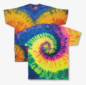 Transparent Tshirt Tie Dye - Tie Dye Cd100 Neon Rainbow, HD Png Download, Transparent PNG