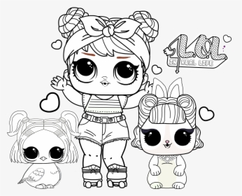 Lol Surprise Doll Drawing, HD Png Download, Transparent PNG
