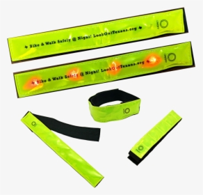 P Ref 1893 Reflective Arm Band With Flashing Leds - Plastic, HD Png Download, Transparent PNG