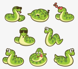 Anaconda Clipart Transparent - Anaconda Cartoon, HD Png Download, Transparent PNG