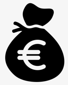 Euro Bag - Transparent Background Money Icon Transparent, HD Png Download, Transparent PNG