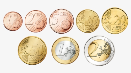 Euro Coins Png - Coin Euro Currency, Transparent Png, Transparent PNG