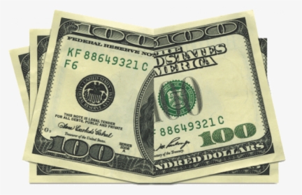 Transparent One Dollar Bill Png - 100 Dollar Bill, Png Download, Transparent PNG