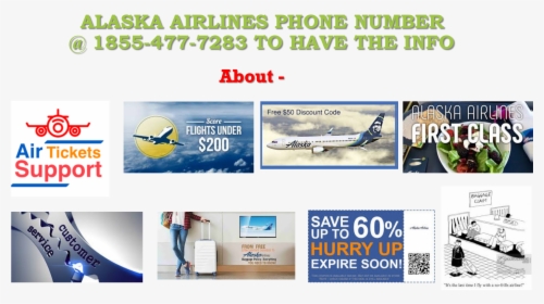 Alaska Airlines Phone Number Support - Flyer, HD Png Download, Transparent PNG