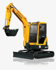 Hyundai Construction R35z-9 Mini Excavator - Mini Hyundai Construction Equipment, HD Png Download, Transparent PNG