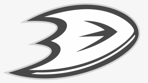 Transparent Margaritaville Clipart - Anaheim Ducks Logo Black And White, HD Png Download, Transparent PNG