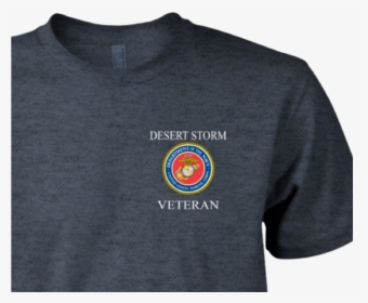Usmc Desert Storm Veteran T-shirt National Desert Storm - Marine Corps, HD Png Download, Transparent PNG