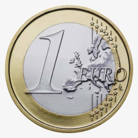 Euro 1 New - 1 Euro Png, Transparent Png, Transparent PNG
