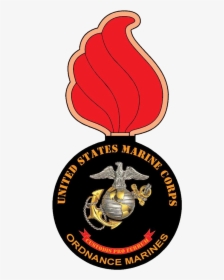 Ground Ordnance Maintenance Association - Marine Corps Ordnance Bomb, HD Png Download, Transparent PNG