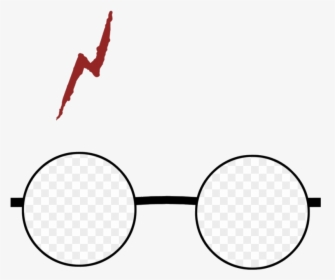 Harry Potter Glasses Clipart Scar Transparent Png - Harry Potter Glasses Png, Png Download, Transparent PNG
