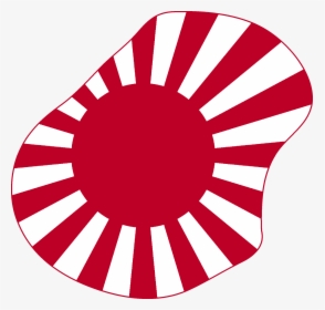 Flag Map Of Nauru (1942 - Japanese Flag, HD Png Download, Transparent PNG