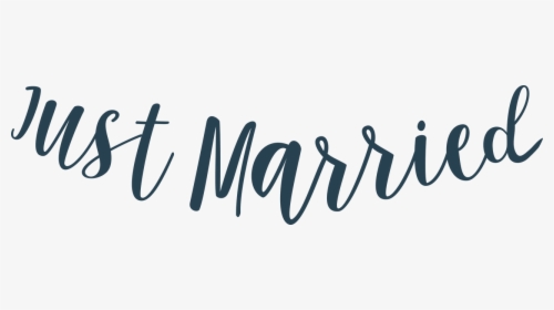 Just Married Banner - Just Married Banner Transparent, HD Png Download, Transparent PNG