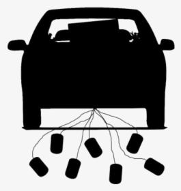 Just Married Car Png With Transparent Background - Car, Png Download, Transparent PNG