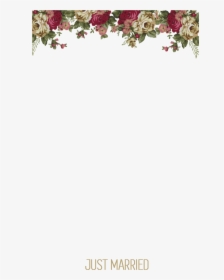 Just Married Flowers - Garden Roses, HD Png Download, Transparent PNG