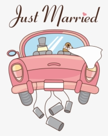 New Life Together Card Clipart , Png Download - Just Married Clipart, Transparent Png, Transparent PNG
